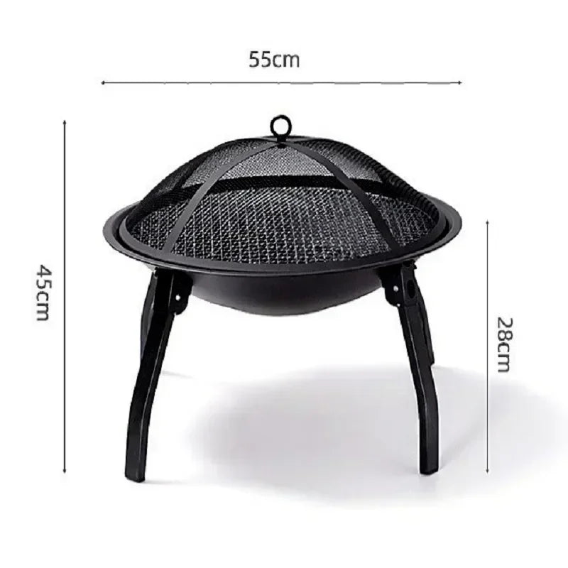 Multifunctional folding furnace