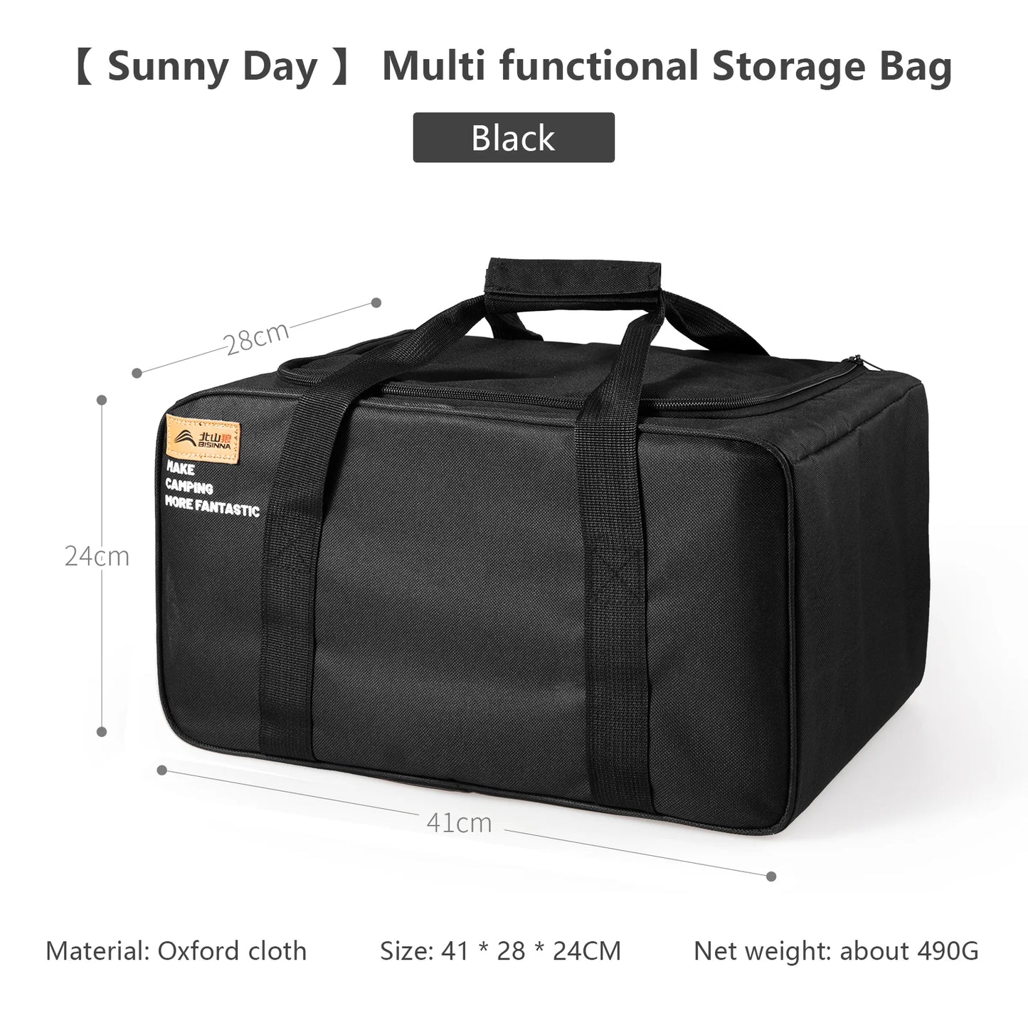 Outdoor Camping Bag with adjustable partion