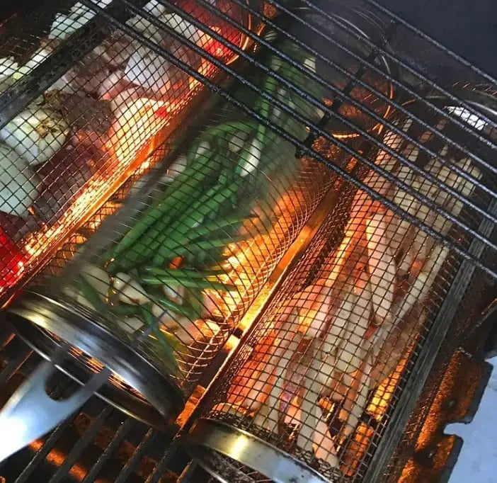 Stainless Steel Wire Mesh BBQ Basket