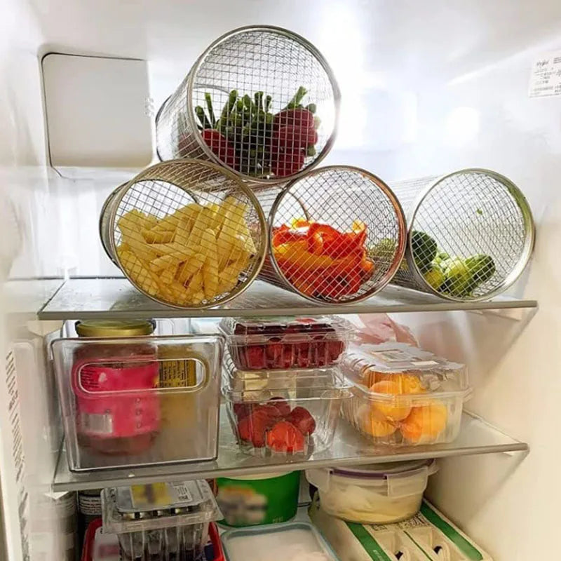 Stainless Steel Wire Mesh BBQ Basket