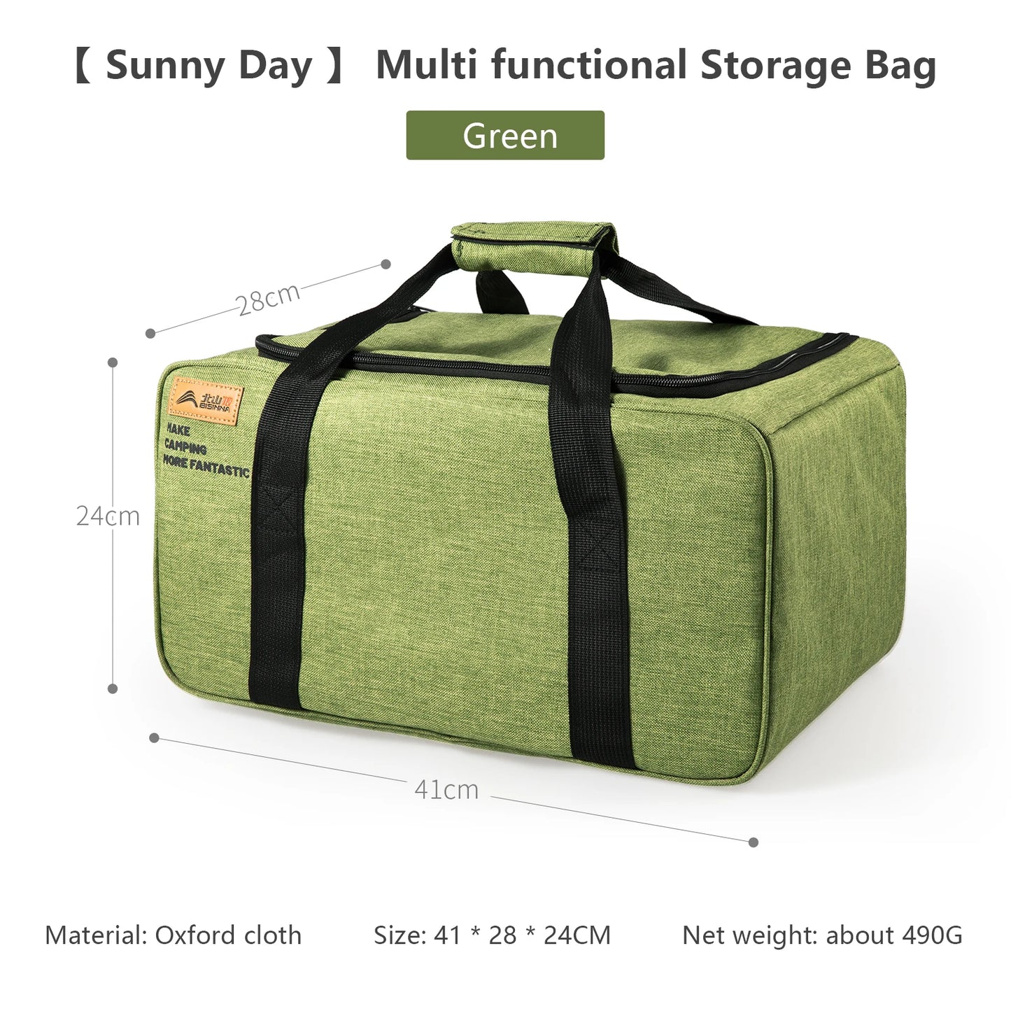 Outdoor Camping Bag with adjustable partion