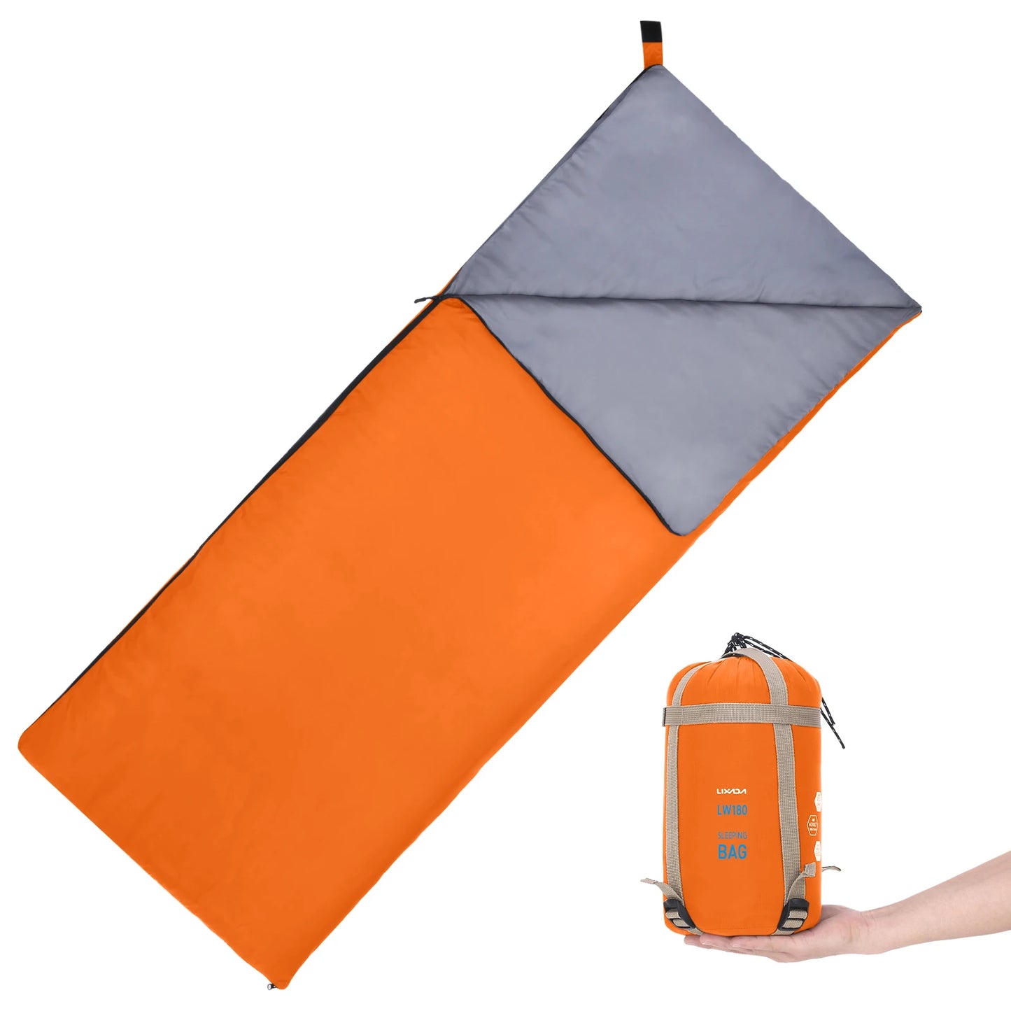 Ultralight Adult Envelope Sleeping Bag 190*75cm