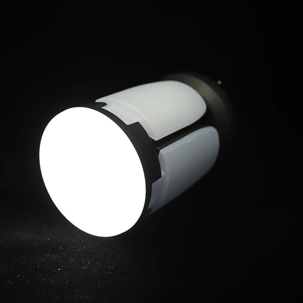 Solar Rechargeable LED Folding Floodlight + Battery Bank