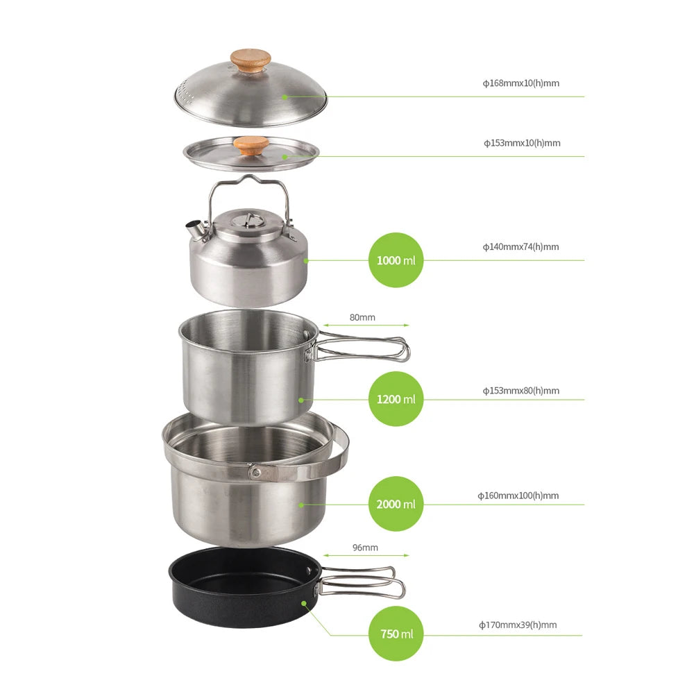 Stainless Steel Cookware set